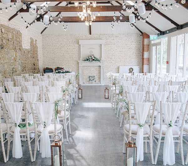 shotton grange wedding venue ceremony room